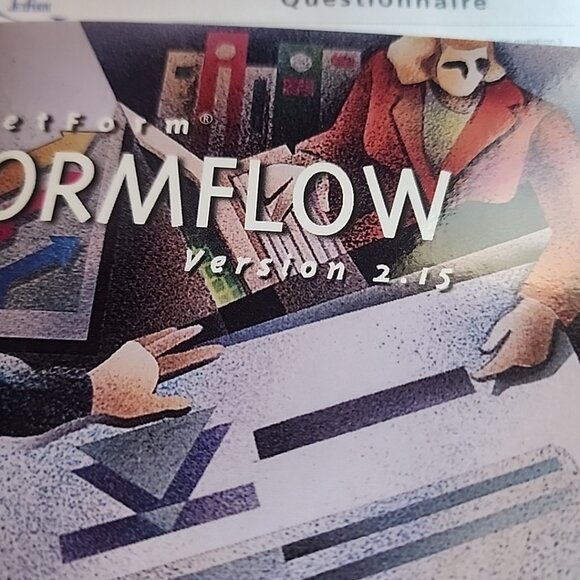 Jetform Formflow Filler  Kit  2.15  Vintage For Windows PC 1997 Sealed Disks - Picture 5 of 10